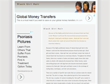 Tablet Screenshot of blackgirlhair.com